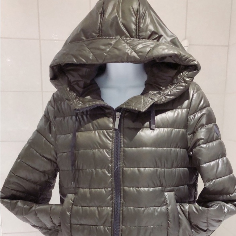 French Connection Quilted Down Puffer